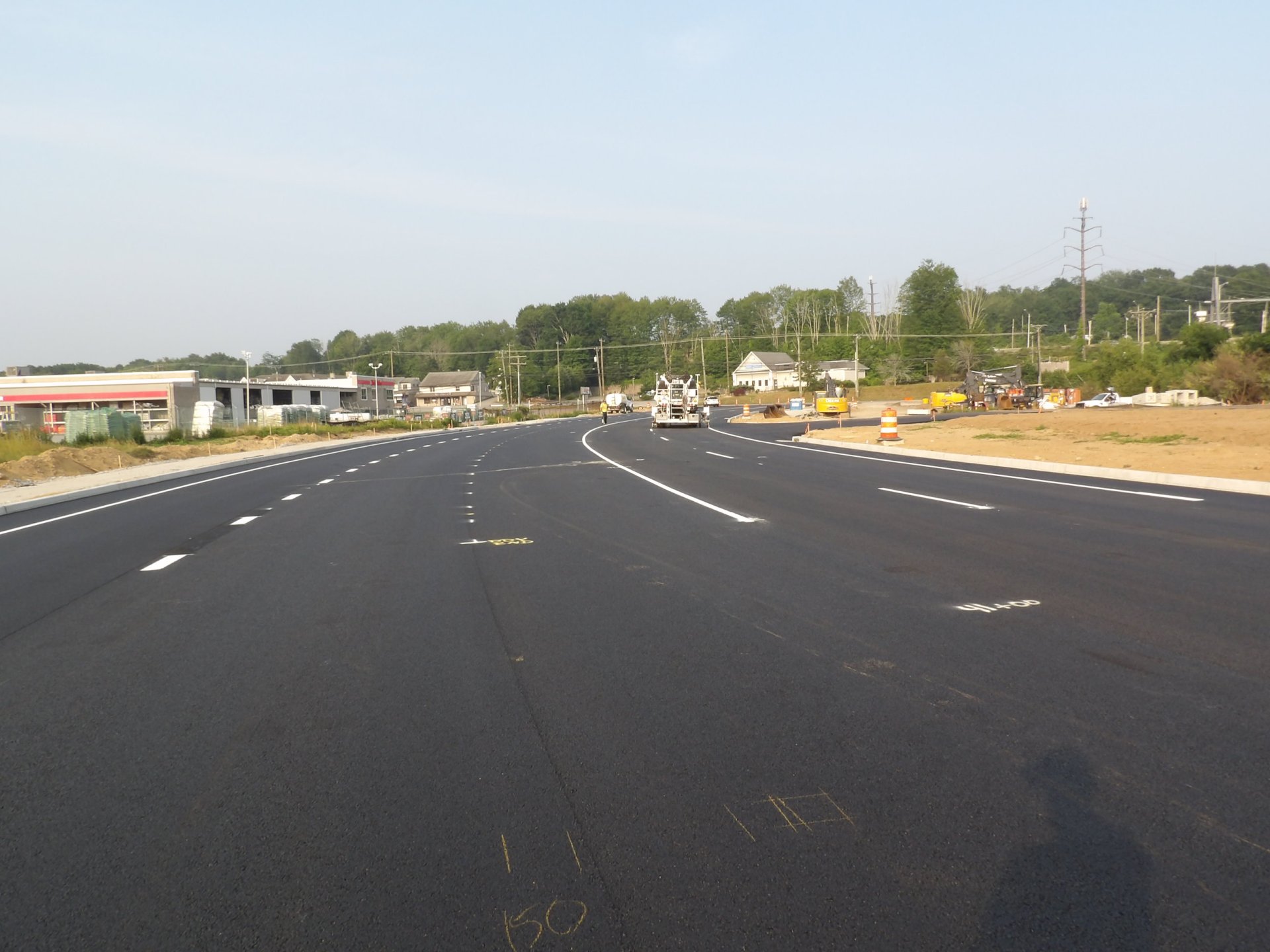 Paved New Temporary Commuter Lot